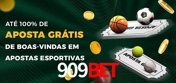 909bet Ate 100% de Aposta Gratis