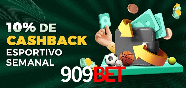 10% de bônus de cashback na 909bet